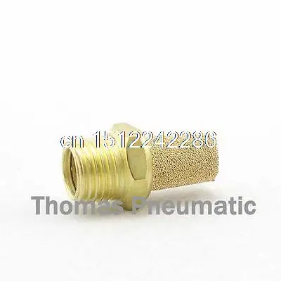 

New Lot5 M5 Tall Tower Pneumatic Air Breather Silencer Vent Muffler Brass