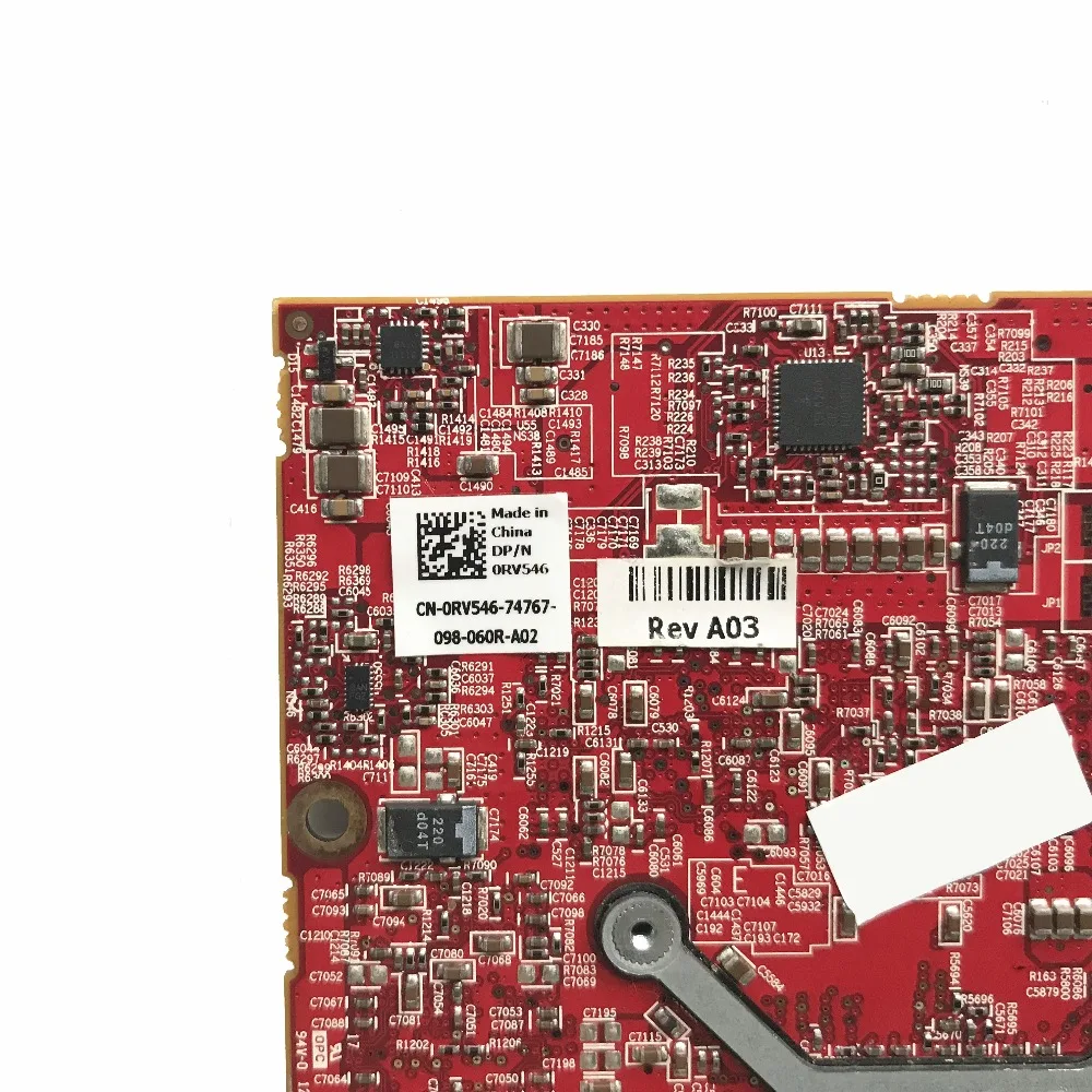 RV546 0RV546 CN-0RV546 For Dell Alienware M17X M15X R2 VGA HD 5870M 1GB DDR5 731MJ 0731MJ Video graphics card | Компьютеры и офис
