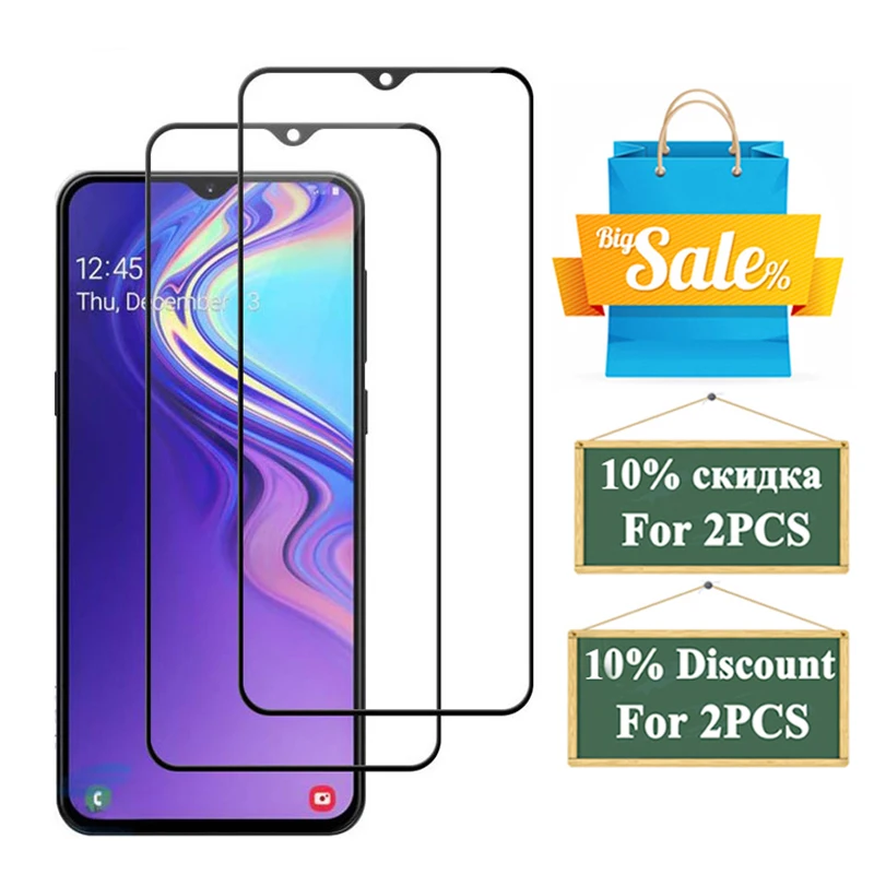 Protective Glass On For Samsung Galaxy M10 M20 M30 Screen Protector halaxy calaxy galaxy gaxley samsumg sansung sansumg samsang | Мобильные