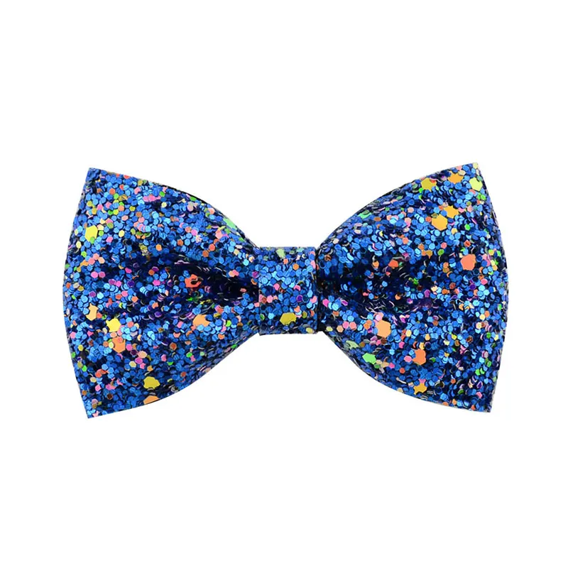 Хит продаж красивый Детские 1 ПК заколки для волос с блестками бантами зажимом