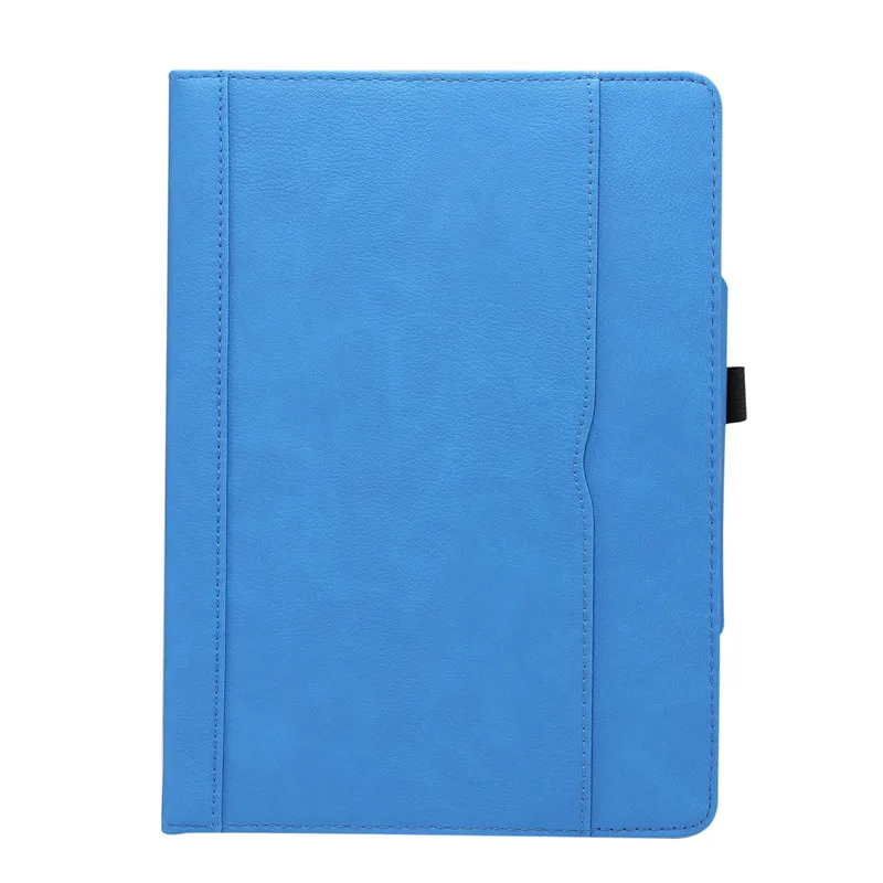 light blue Для Apple ipad 9,7 чехол для ipad air Роскошный дизайн книги Капа отделения для карт TPU coque для ipad air 2 Чехол для ipad 9,7 - Цвет: light blue