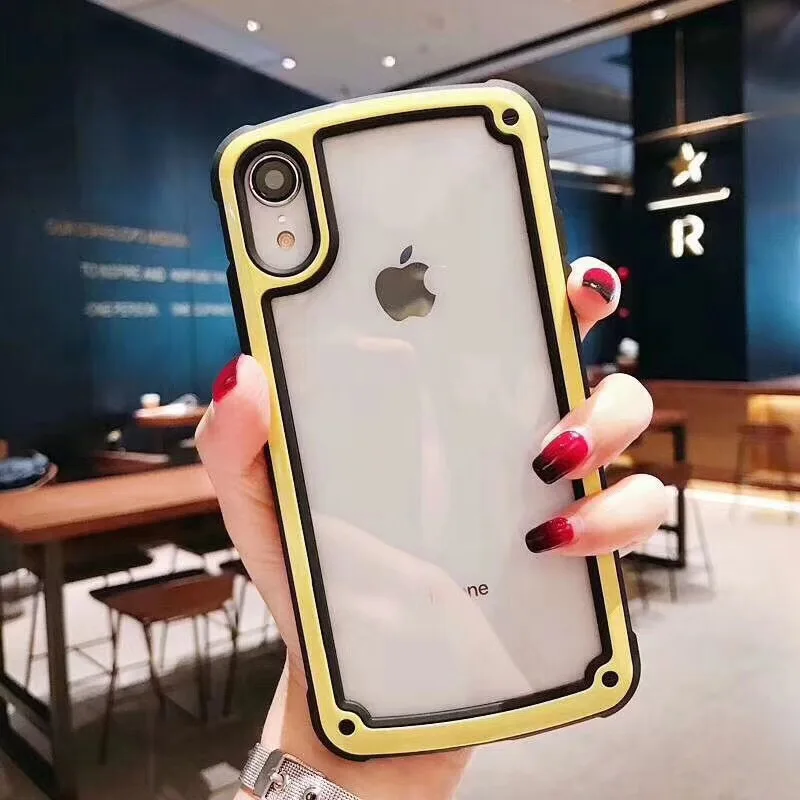 Чехол для iPhone Xs Max Xr X 8 7 Plus 6S корейский Прозрачный чехол девушек Samsung S10e S10 S9Plus S8 Note9 |