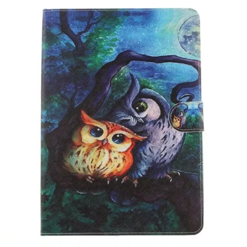 Модный чехол с откидной крышкой из искусственной кожи для Samsung Galaxy Tab A 9,7 чехол для Samsung Galaxy Tab A T550 T551 T555 смарт-чехол Funda - Цвет: you hua mao tou ying