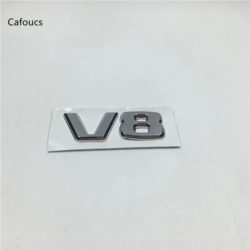 Cafoucs для Mercedes Benz AMG V6 V8 компрессор, логотипы марок машин из АБС-пластика Пластик буквами логотипами багажник хвост крыло наклейки