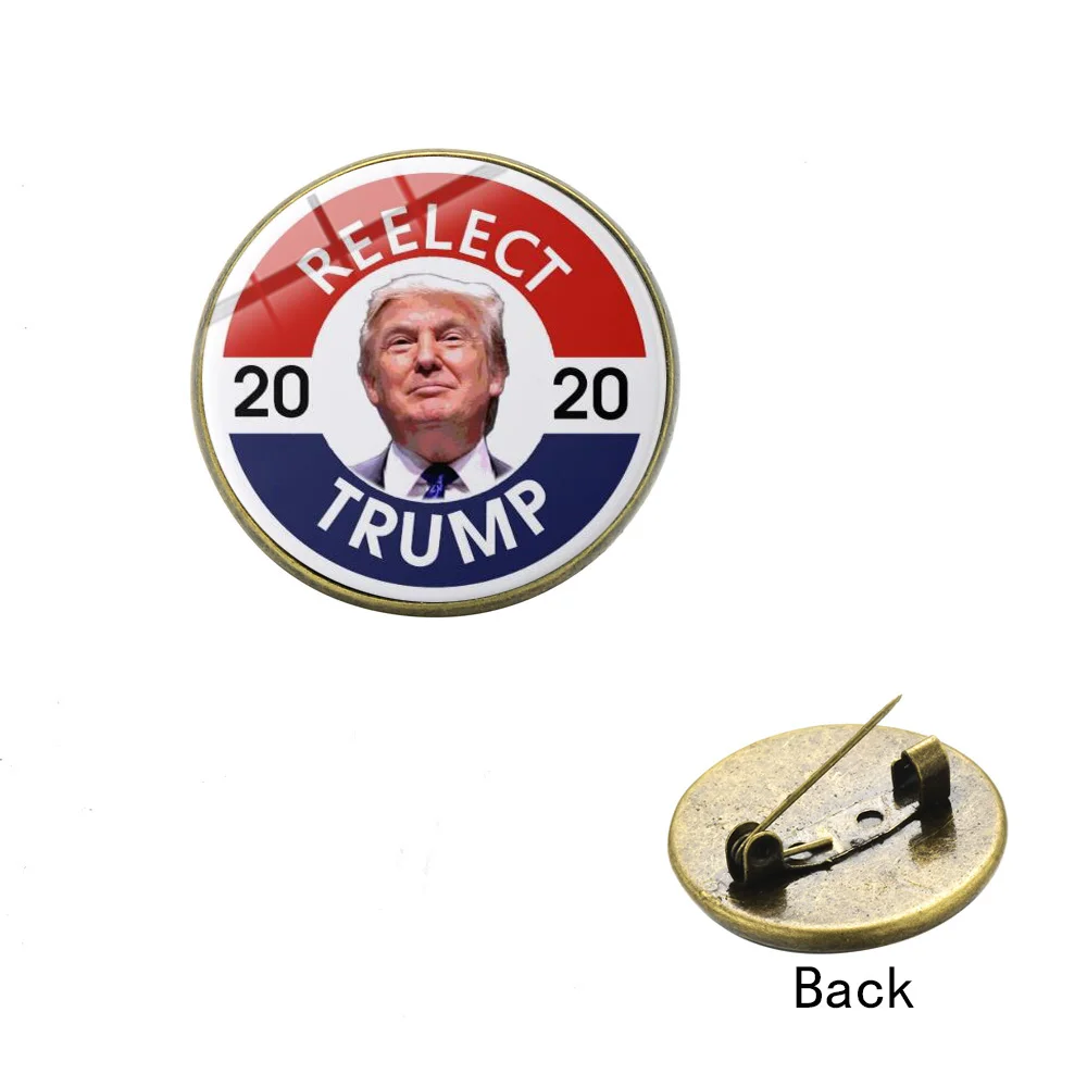 SIAN 2019 новая брошь Trump 2020 делает Америку снова большой Дональд Трамп для США