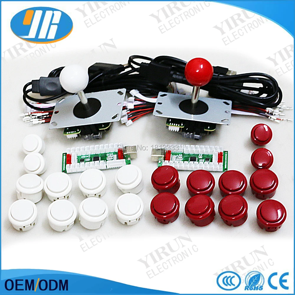 DIY комплект деталей для аркадных игр аркадный шкаф части USB к ПК. PS2.PS3.360FOR WINDOWS