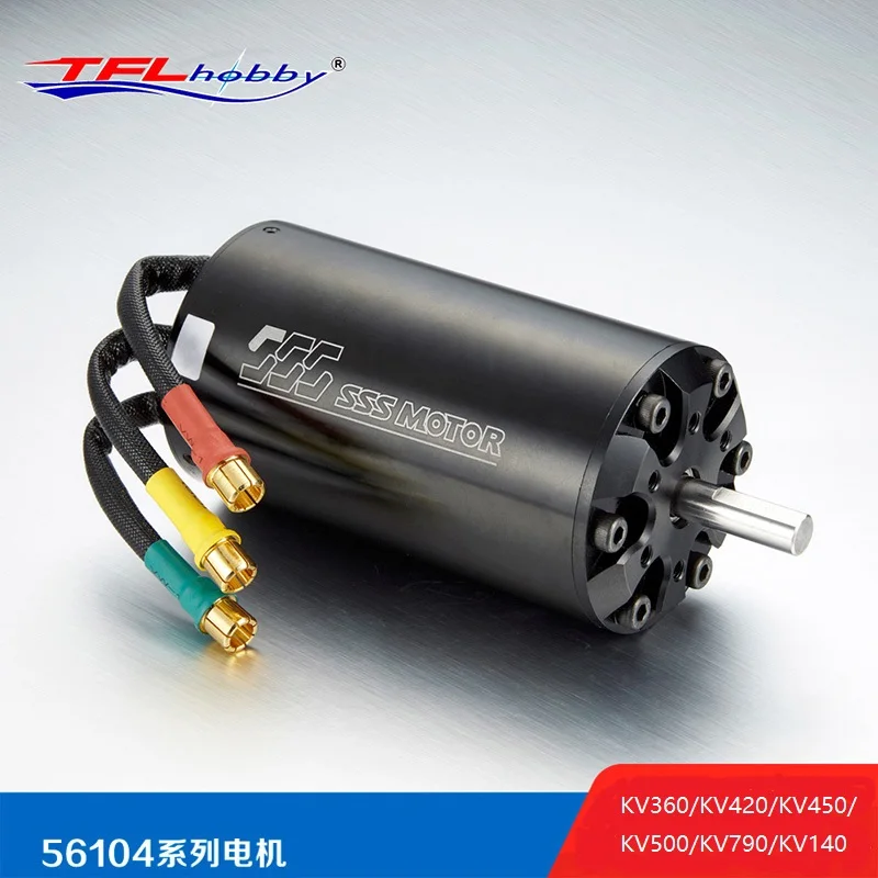 

SSS 56104 KV420 KV500 KV790 Brushless Inner Rotor Motor w/o water cooling for RC Boat