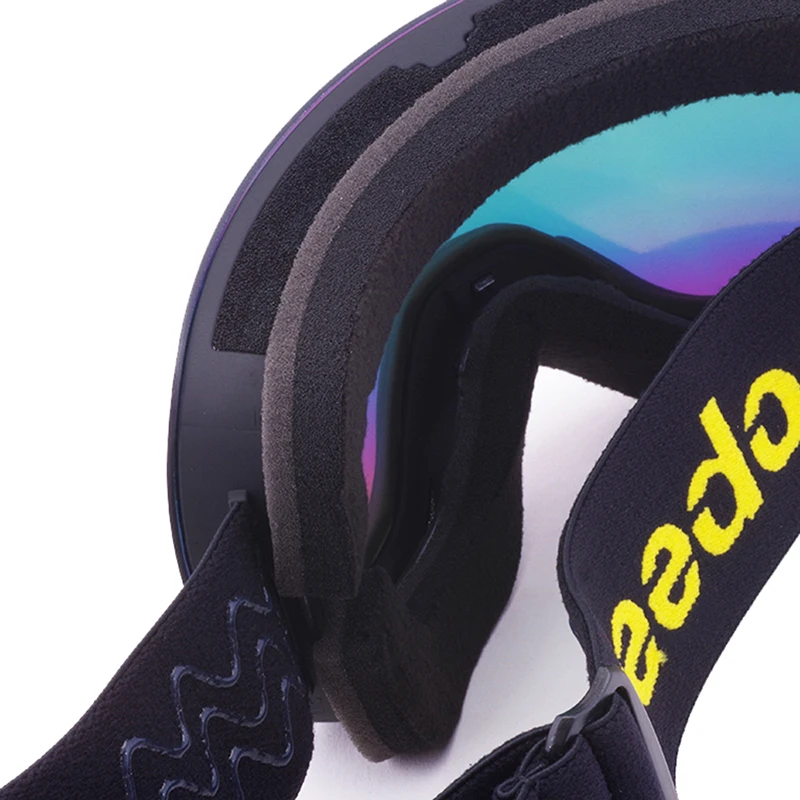 Брендовые лыжные очки Reedocks двухслойные UV400 с защитой от тумана большие для мужчин