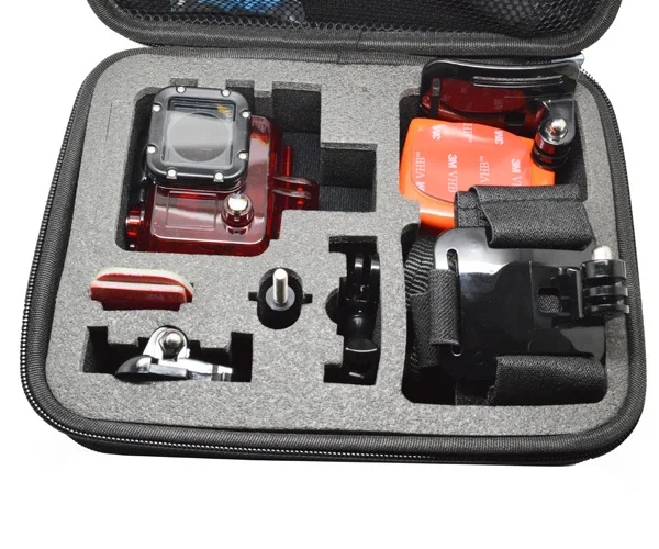 Сумка для камеры среднего размера дорожная сумка хранения чехол Go Pro SJCAM Xiaomi все