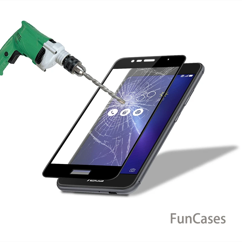 Цветная защитная пленка 9H для экрана из закаленного стекла Asus Zenfone 3 Max ZC520TL ZC553KL Laser