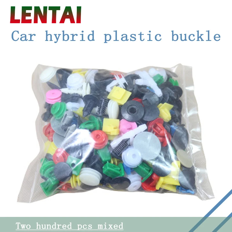LENTAI 200 шт./компл. смешанный Автомобильный Крепеж Авто дверные ручки бамперное
