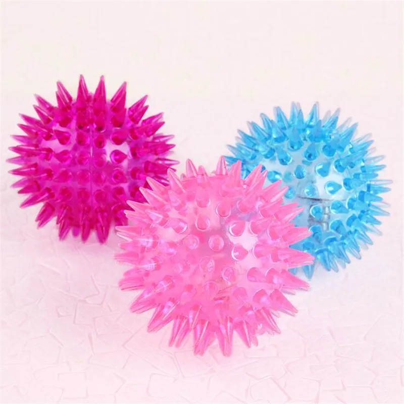 Высокое качество 75 мм мигает свет вверх высоко прыгающие шарики Новинка