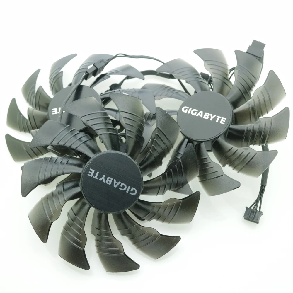 Вентилятор для графической карты Gigabyte GTX1080TI RTX2060 RTX2070 RTX2080 AORUS|Кулеры и системы