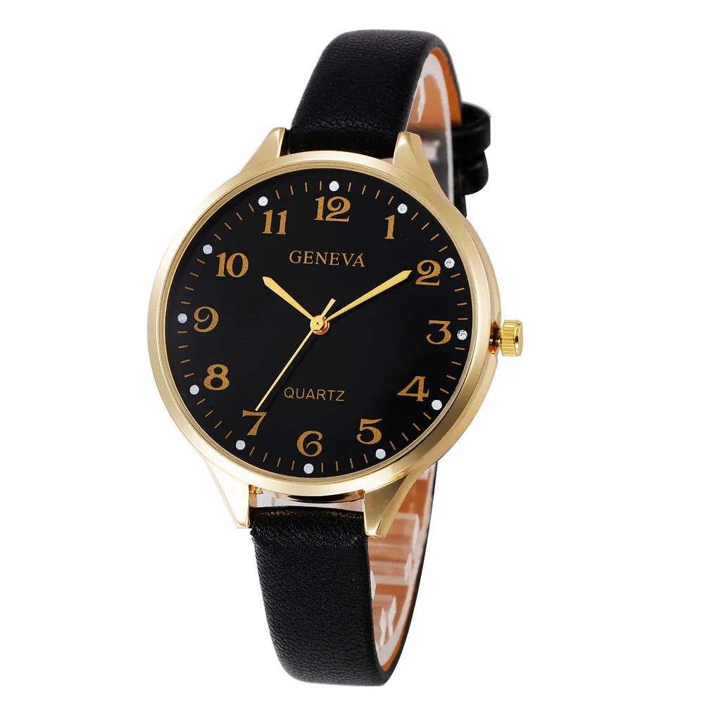 Women Casual Checkers Faux Leather Quartz Analog Wrist Watch Women's Band Gift Dress New A40 | Наручные часы