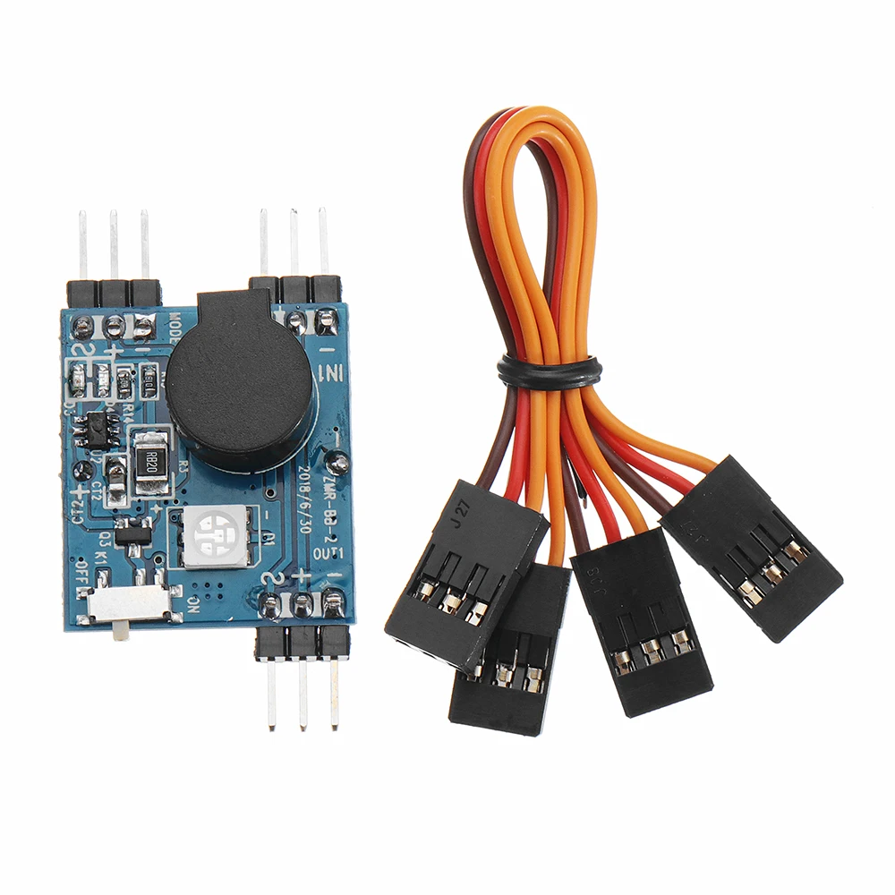 Wireless Alarm Tracking Buzzer 5-8V with LED Light for RC Helicopter FPV Racing Drone Quadcopter | Игрушки и хобби