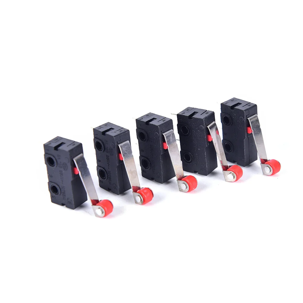 10 шт./компл. мини 3 контактный тактовый выключатель KW12 5A 250V с круглой ручкой из