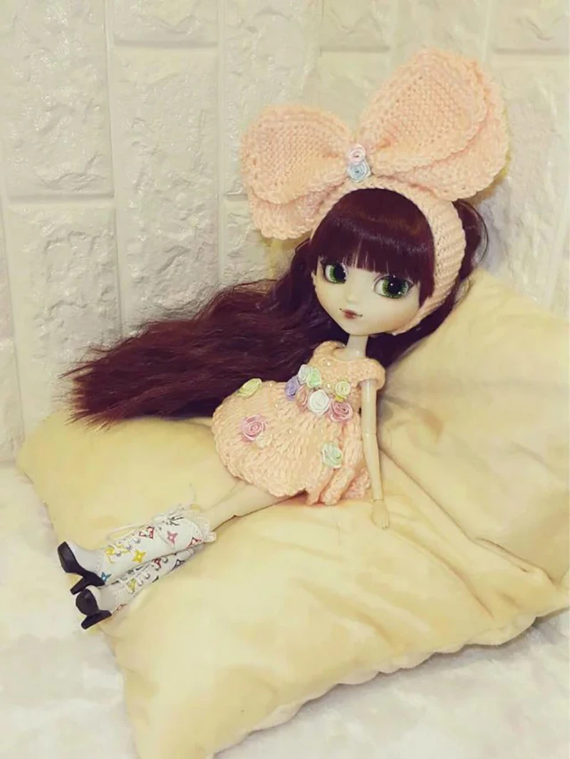 Новинка 1 пара ботинки для кукол Blyth на высоком каблуке со звездами azone licca pullip barbis