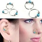 Бусины-кольца в нос, 1 шт., 6810 мм