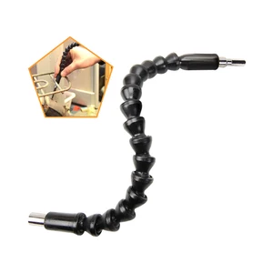 DEKO 295 мм гибкий вал сверла, электрическая дрель, черная Гибкая биты вала удлинительная отвертка, держатель бит