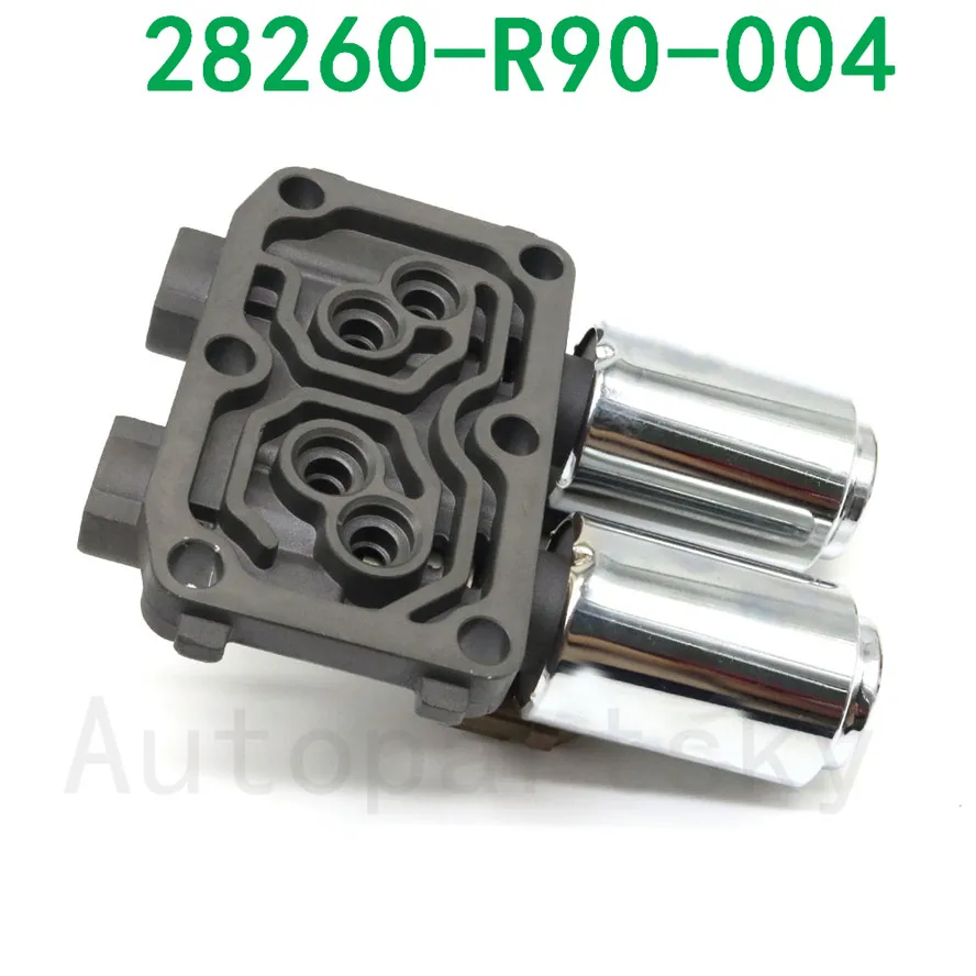 28260-R90-004 28260R90004 OEM Трансмиссия Двойной линейный сдвиг соленоида с прокладкой для Honda Accord Элемент для Acura TSX ILX