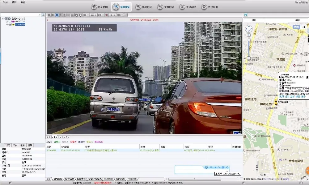 Продукт с завода: AHD Мобильный dvr Поддержка жесткого диска и sd-карты GPS 4CH 720P