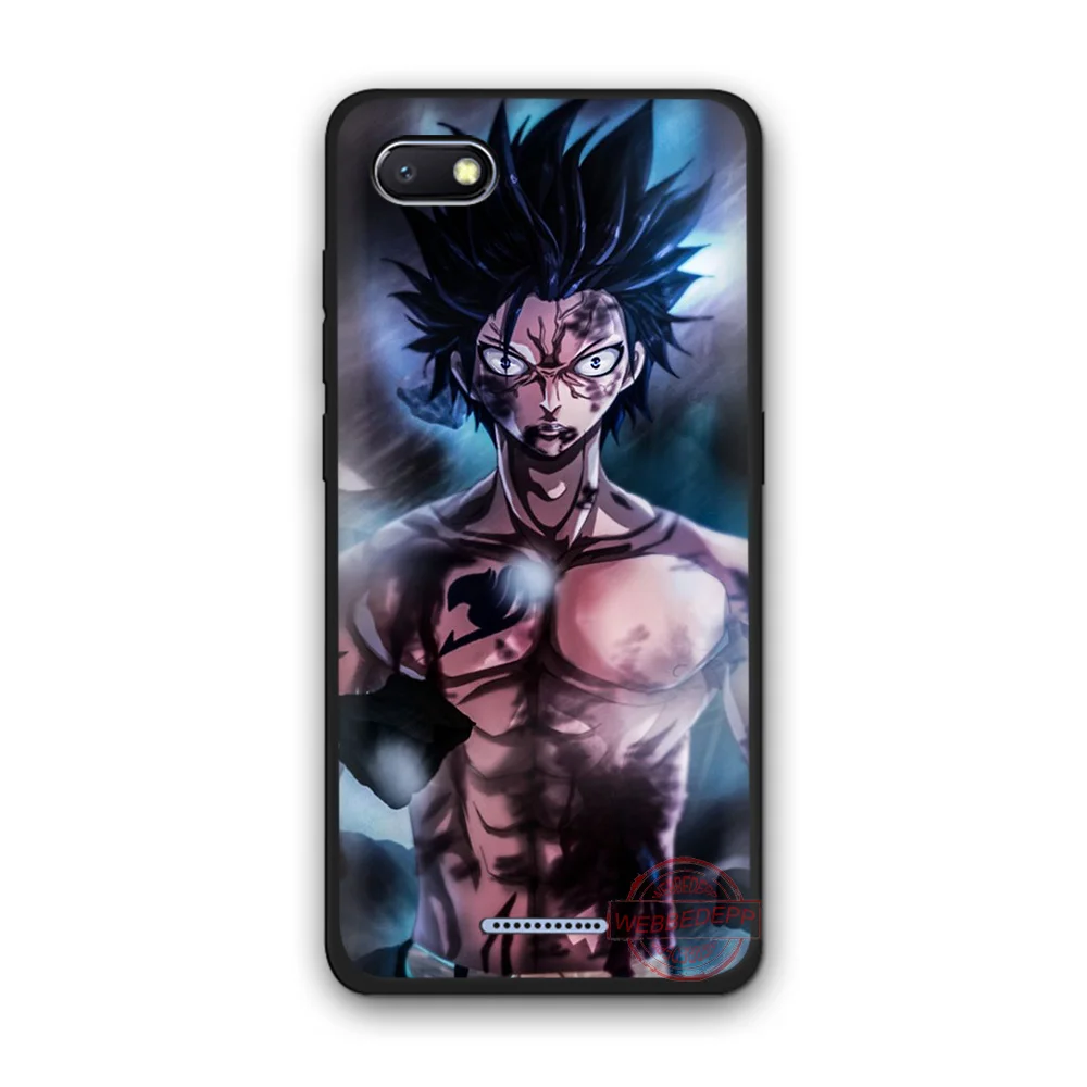 WEBBEDEPP Fairy Tail TPU чехол для телефона чехол-накладка Redmi Note 6Pro 7Pro 4A 4X 5 5A 6A 8A 7 S2 note 8 |