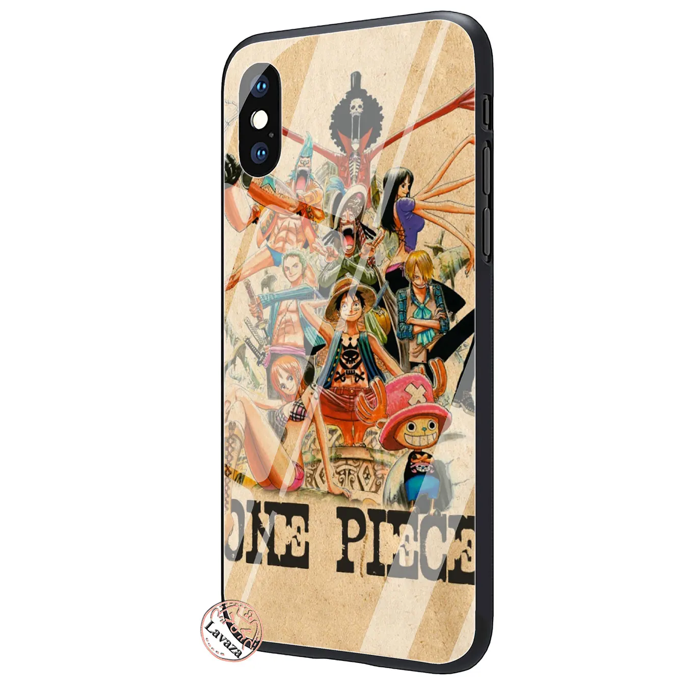 TG4 Lavaza one piece Luffy чехол для телефона из закаленного стекла для Apple iPhone XR X XS Max 8 7 6 6S Plus 5 5S SE 10 чехол s - Цвет: TG4