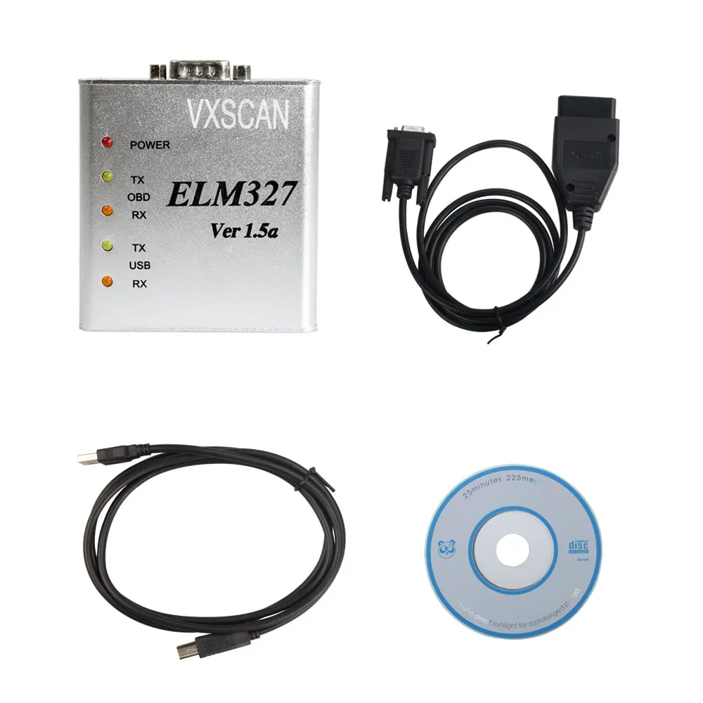 ELM327 1 5 V USB CAN BUS сканер программного обеспечения V2.1 поддерживает две платформы DOS и