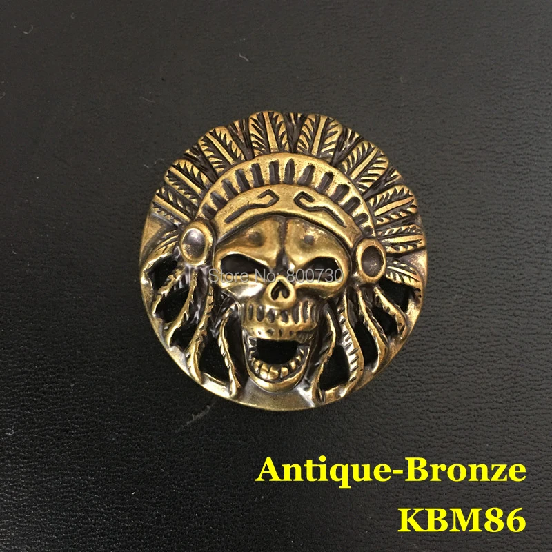 (KBM86) 10 шт. 1-3/8 ''(34 5 мм) индийский головной убор Conchos Западный Конный пучок Concho