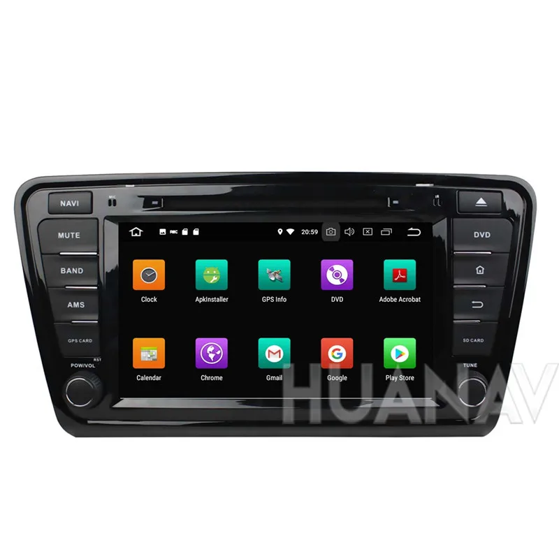 Головное устройство для Skoda Octavia 2014 Android 8 0 GPS навигация CD DVD стерео мультимедийный