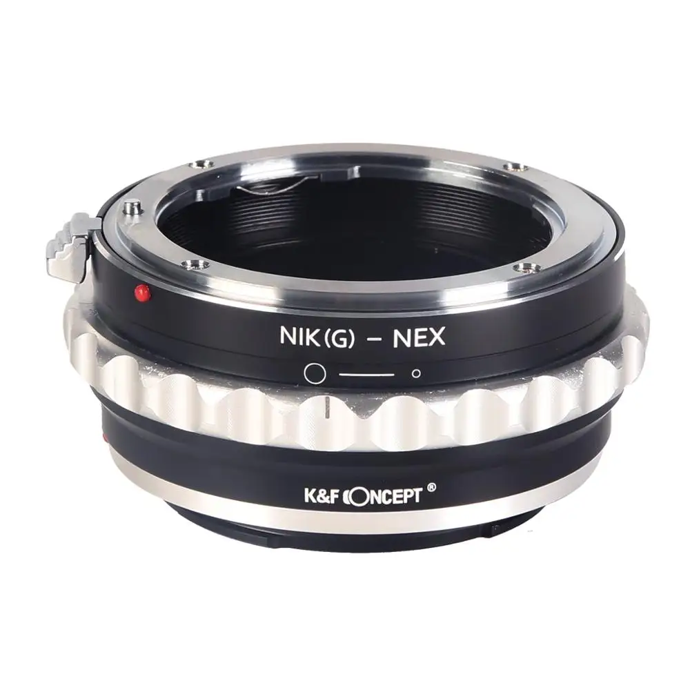 K & F адаптер для Nikon G Крепление объектива к sony E NEX a6000 a5000 A7II A7R a6400 a73 a7R3|Адаптеры