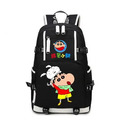 4 Рюкзак с героями мультфильмов, аниме, Crayon Shin-chan, косплей, st, рюкзак для старшеклассников, студентов, Повседневная унисекс сумка для ноутбука, дорожная сумка - Цвет: 4