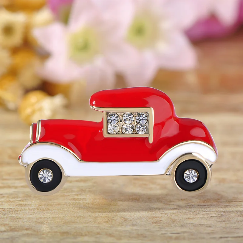 Новейшие 3 вида цветов эмалированные мотоциклетные Броши для женщин детей сплав