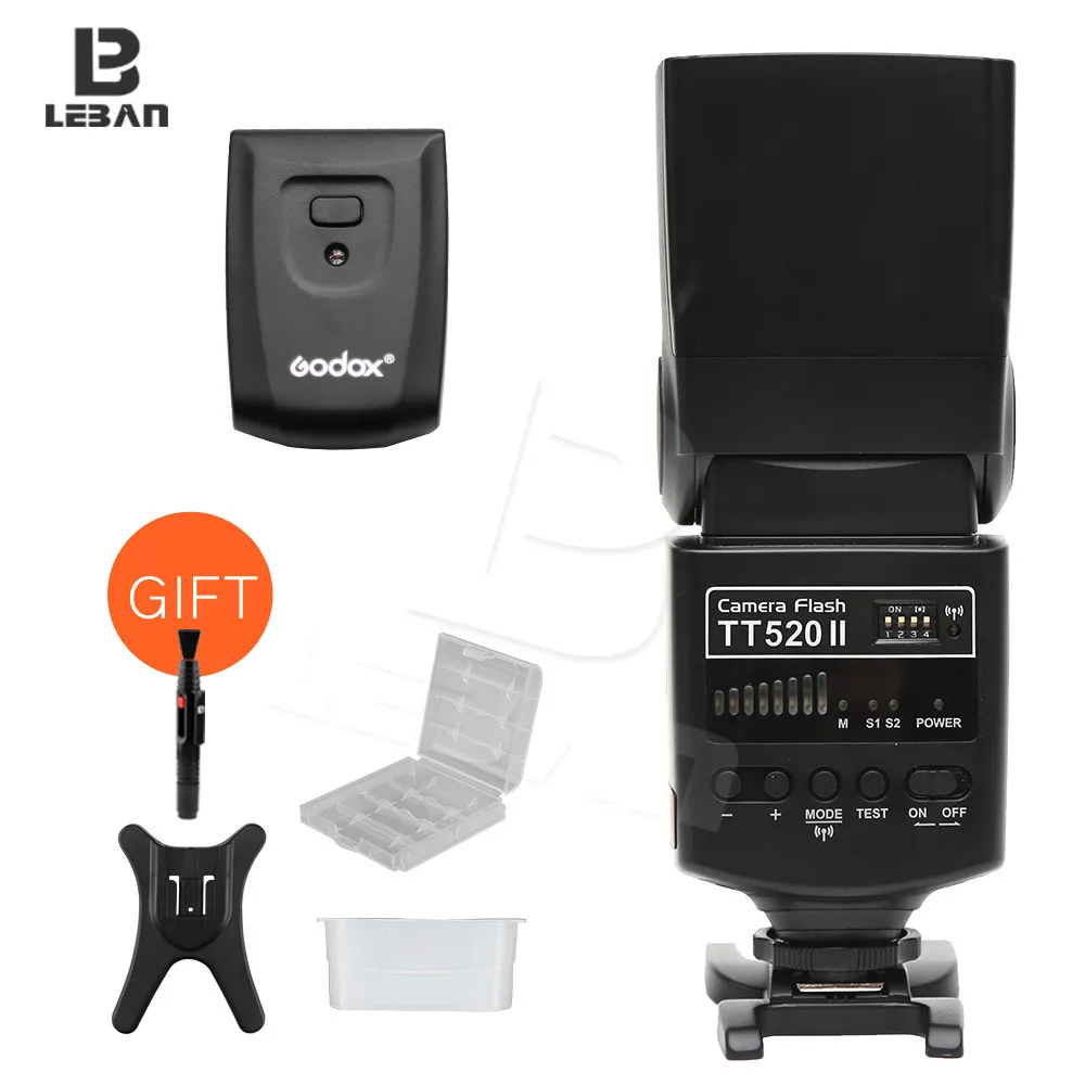 Новая вспышка Godox Thinklite для камеры TT520II со встроенным 433 МГц беспроводным сигналом