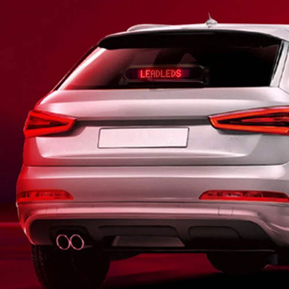 12В светодиодные знаки Программируемый Прокрутка сообщения знак движущийся