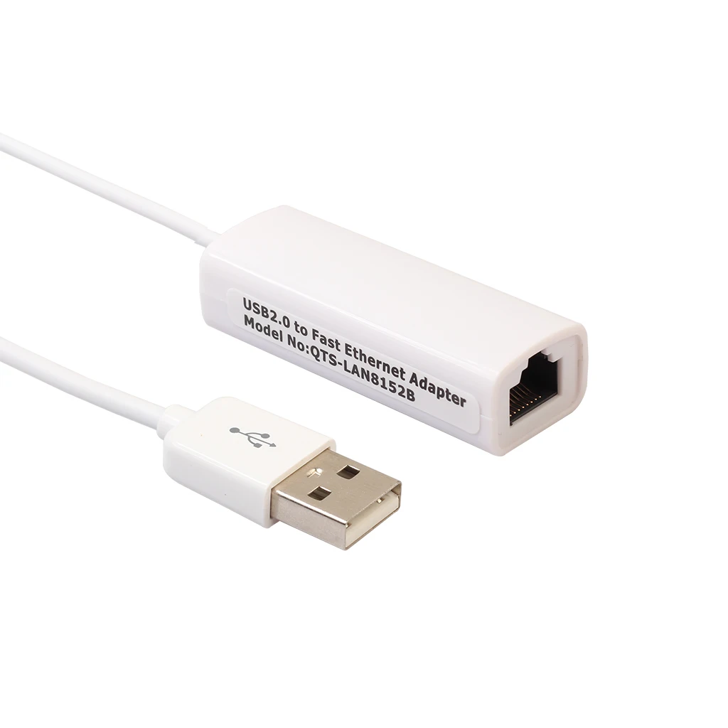 Сетевая карта адаптер SOONHUA Mini USB 2 0 к RJ45 LAN Ethernet чип 8152 сетевые карты для ноутбука