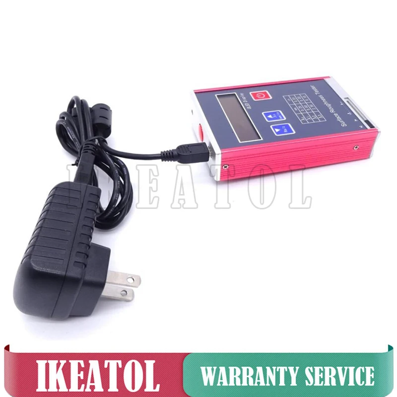 Портативный шероховатость поверхности тестер Ra Rz RQ RT leeb451 цифровой профиль