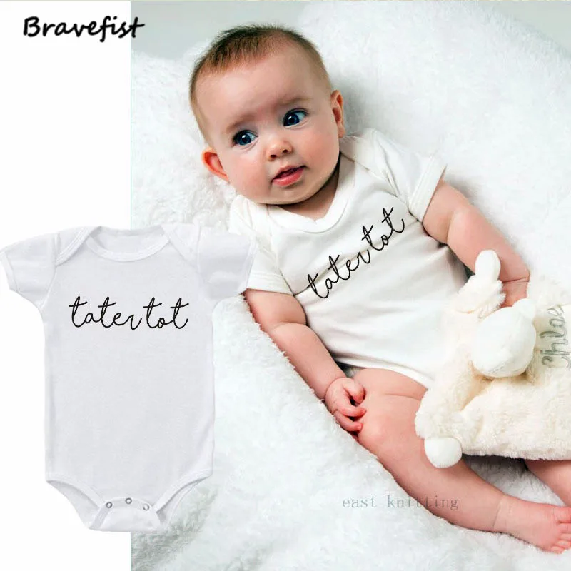 Monos para beb&eacute;s de 0 a 24 meses, monos con estampado de letras en 3D para ni&ntilde;os y ni&ntilde;as, monos de manga corta, monos de verano-0