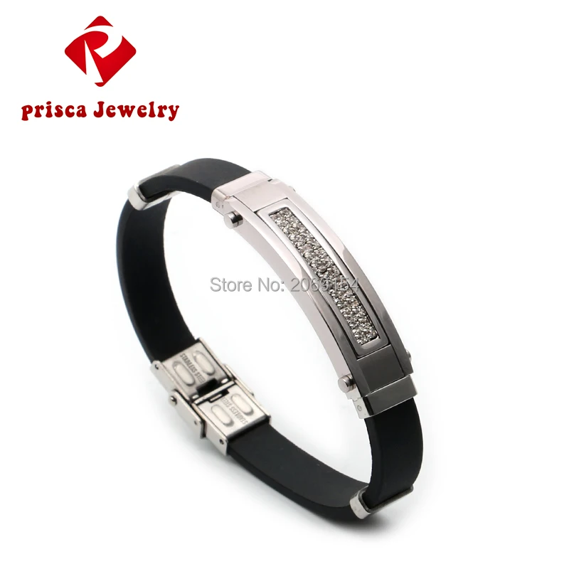 Магнитные ювелирные изделия для мужчин модный браслет Золотая цепочка из