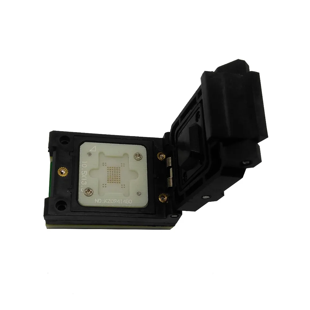 BGA63 0 8 мм Зонд IC программатор Размер адаптера 10 5*13 5 мм/BGA63 тестовая розетка/BGA63 до 48