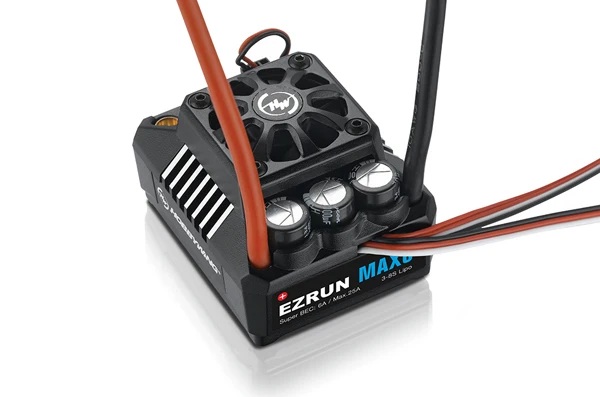 Контроллер скорости бесщеточного двигателя HOBBYWING EZRUN Max6 160A RC ESC для 1/6 1/7