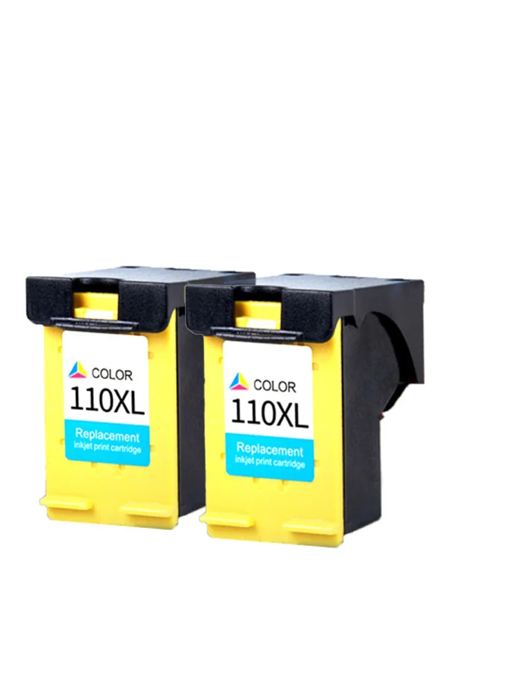 2pcs 110XL 2 шт. для 110 110xl CB304A совместимый чернильный картридж совместимый для hp110 Photosmart A310/A516/A616/A716 A526 - Цвет: 2pcs 110XL