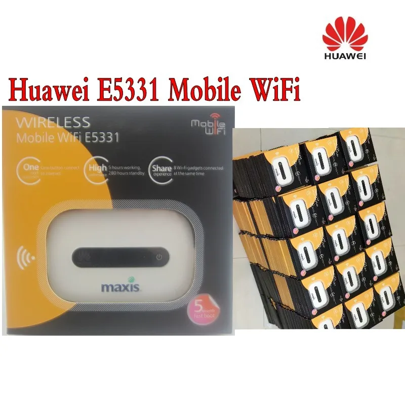 Много 50 шт. мобильных Wi-Fi Hotspot HUAWEI E5331s-2 3G 21 Мбит/с доставка DHL | Компьютеры и офис