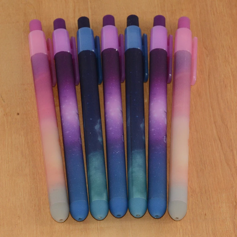3 шт./компл. гелевая ручка звезды Kawaii caneta lapices escritorio kalem boligrafo милые Канцтовары Школьные принадлежности stylo