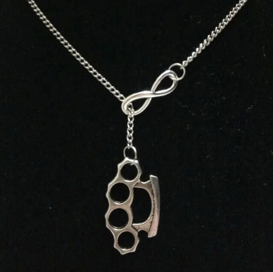 Лидер продаж 50 см новинка винтажное ожерелье с подвеской 8 подвесок на удачу из