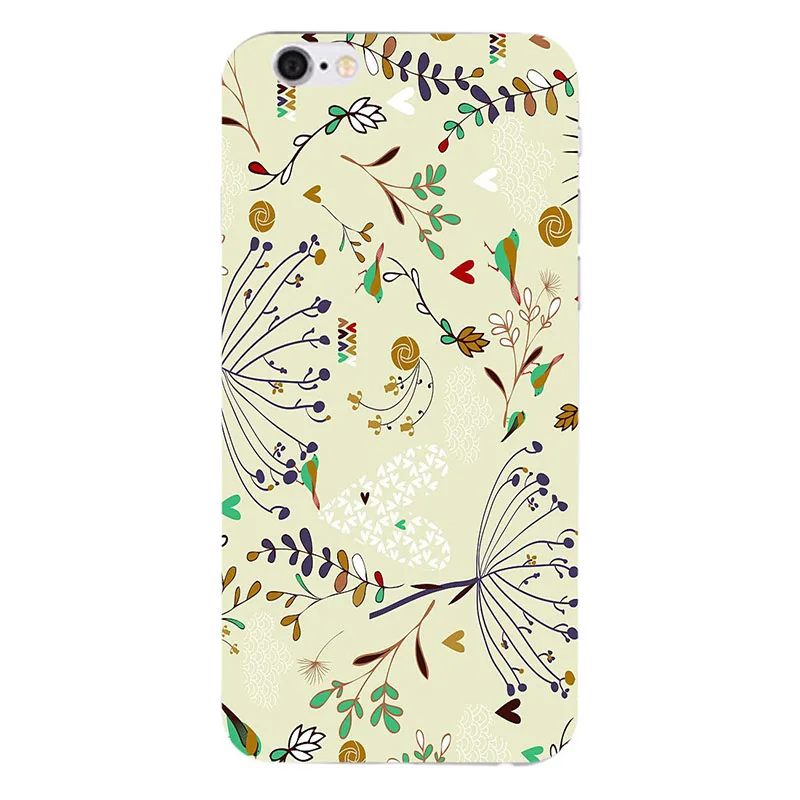 Luxury Flower Phone Case For Apple iPhone 6 Plus 6S 5.5 Inch Rose Fashion Rabbit Cartoon Soft Silicon TPU |