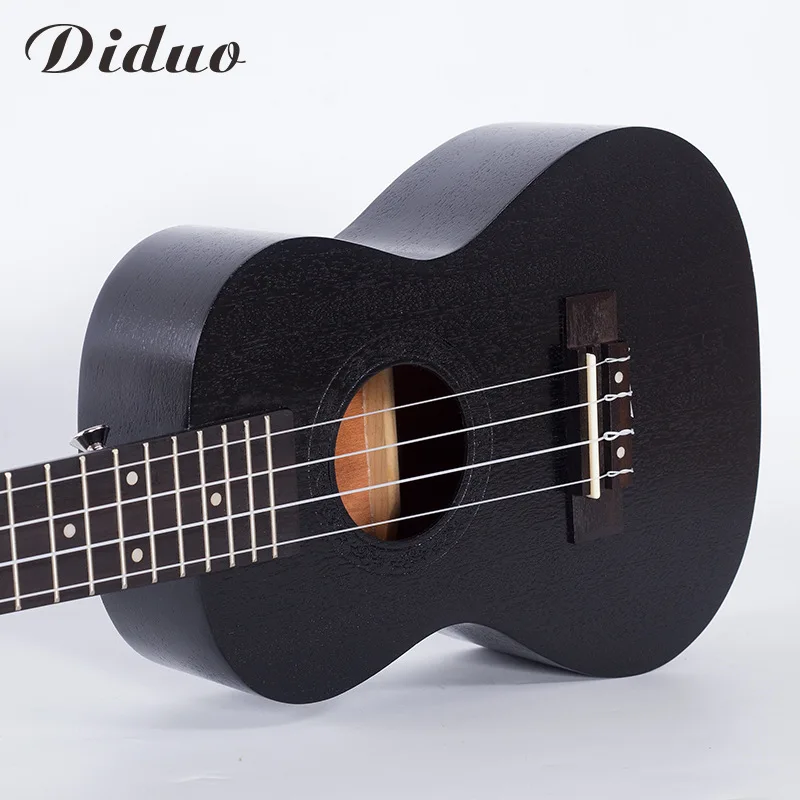 Soprano Concert Tenor Acoustic Electric Ukulele 21 23 26 Inch Mini Guitar Ukelele Black Mahogany Guitarra Plug-in pick up Uke | Спорт и