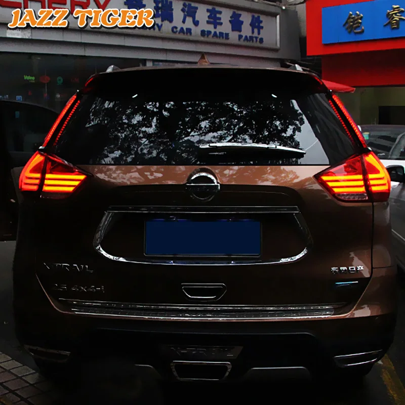 Автомобильный Стайлинг задний фонарь светильник s для Nissan X trail 2014 2019 светодиодные
