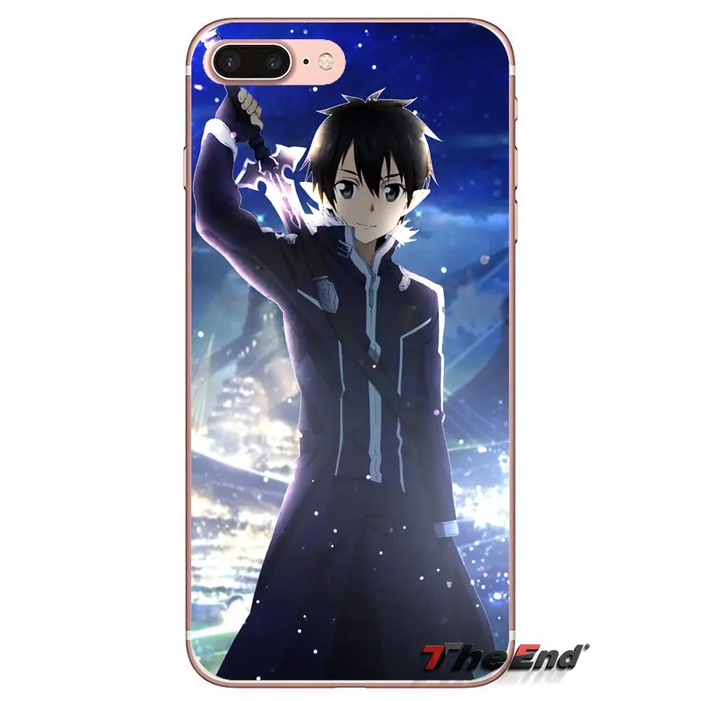 Sword Art Online аксессуары чехол для телефона сумка Huawei P Smart Y6 P8 P9 P10 Plus Nova P20 Lite Pro Mini 2017