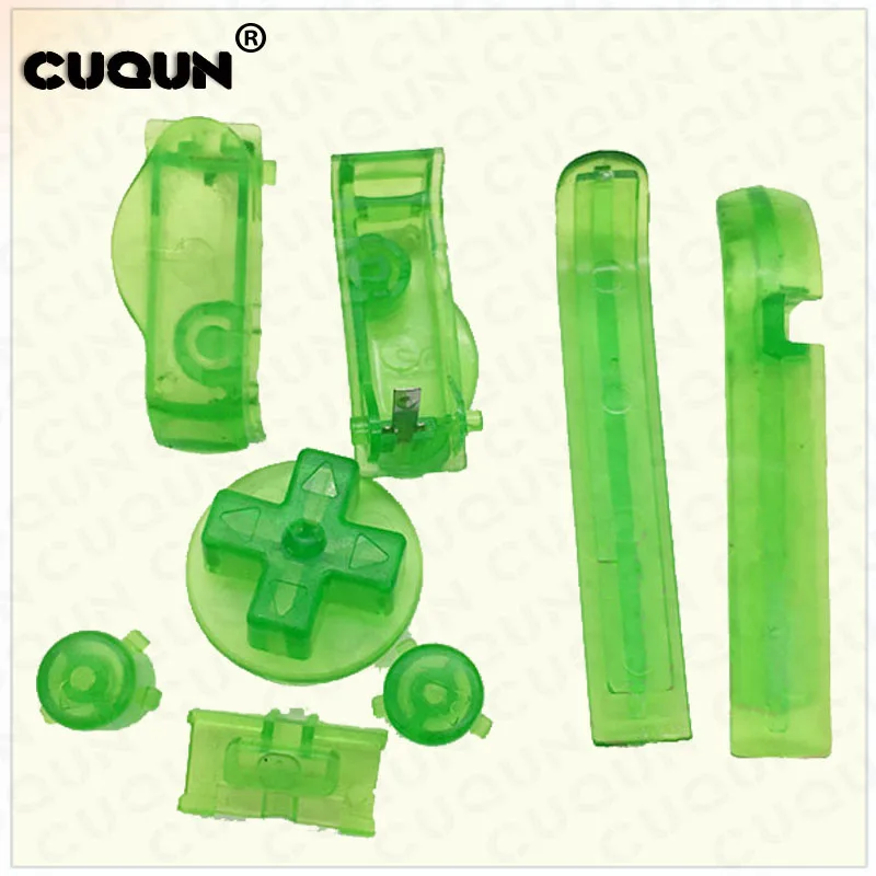 8 шт./1 комплект AB Красочные L/R прозрачный кнопки клавиатуры для игры ~ мальчик